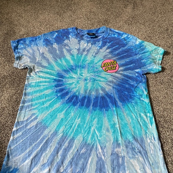 Santa Cruz Skateboards Tops - Santa Cruz Tie Die Tshirt. Ladies